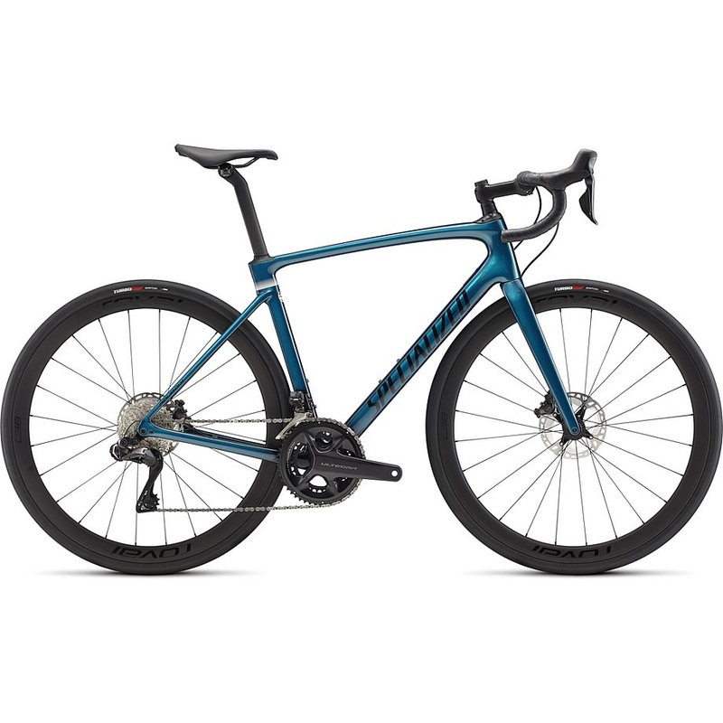 Specialized roubaix expert teal tint/ ice papaya/ black reflective 61