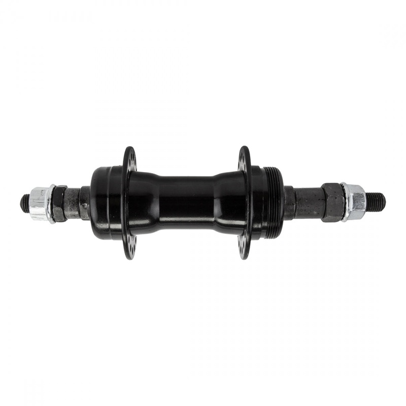 Wheel Master SB-1001 Steel Bolt-On Hubs RR 36H Blk 5-7s FW
