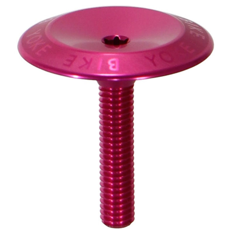 Bike Yoke Topper Top Cap – Pink