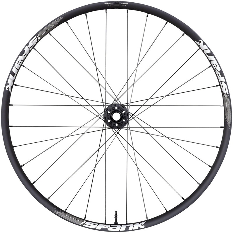Spank 359 Front Wheel – 29″ 15 x 110mm Boost 6-Bolt Black