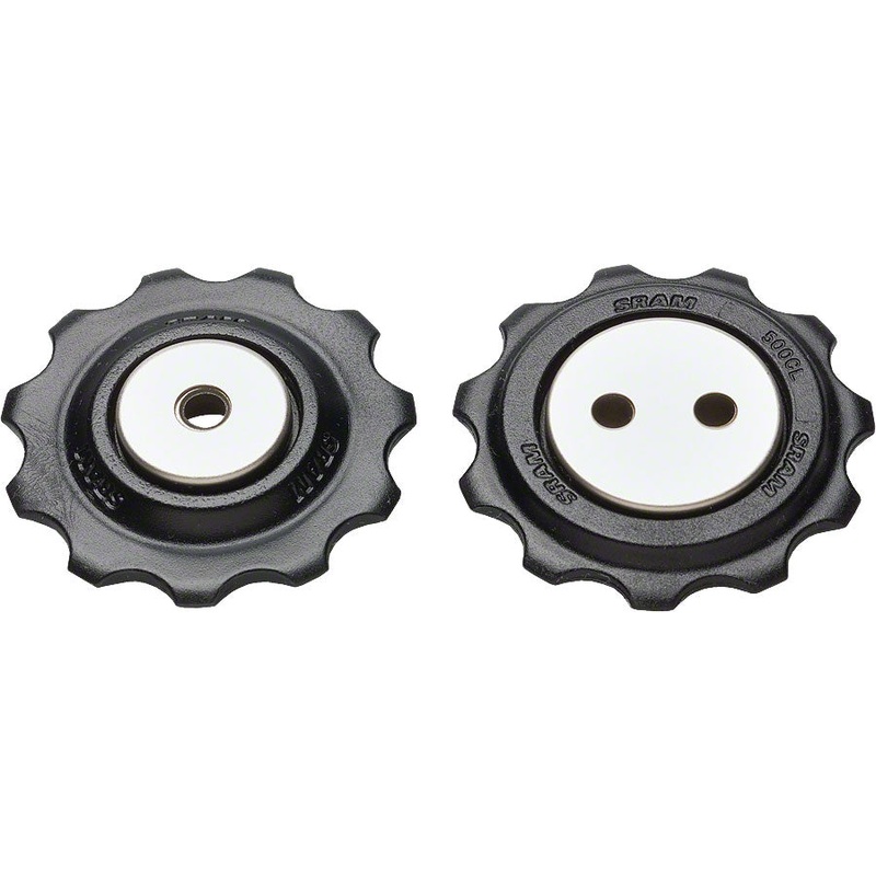 SRAM Rear Derailleur Pulleys, Fit 2005-06 X9 Medium and Long Cage,2004- 09 X7 Medium and Long Cage, 2008-09 X5, SX5