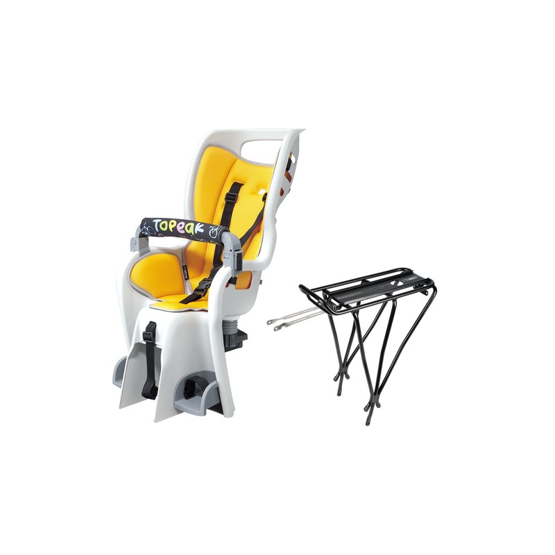 Topeak Baby Seat II Baby Seat On rear rack (included) Yellow