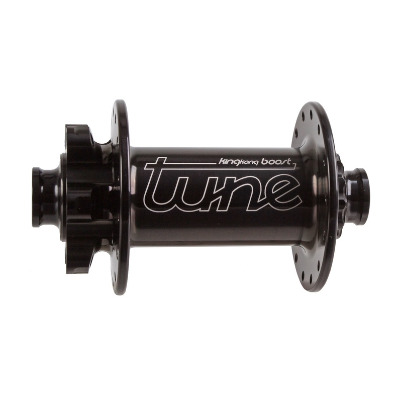 Tune KillHill IS-Disc Front Hub 28h 15x110mm Black