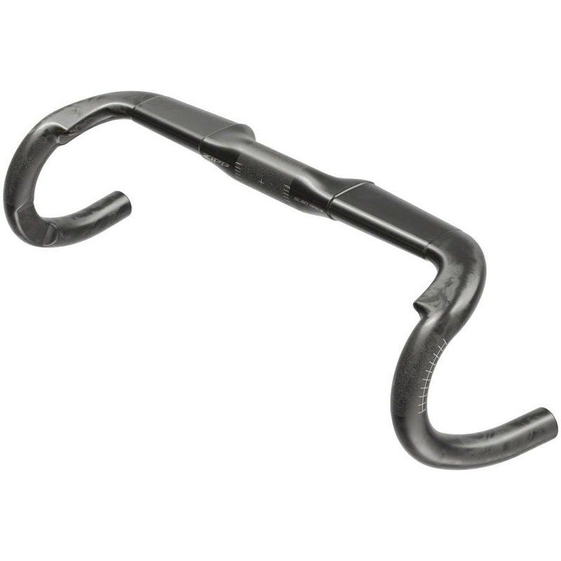 Zipp SL-80 Race Drop Carbon Handlebar – 31.8mm, Natural Carbon w/ Matte Logos