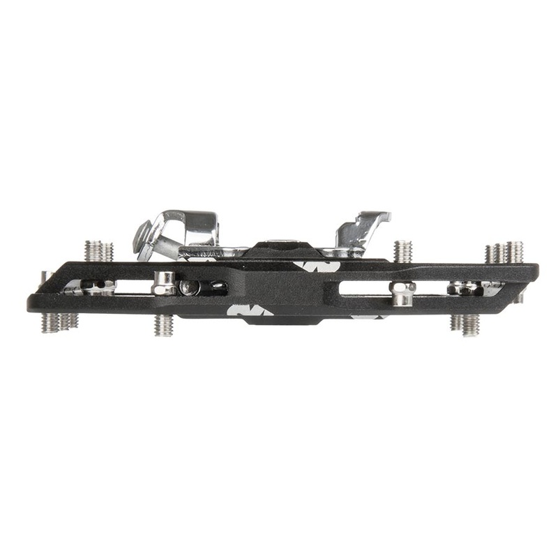 Exustar E-PM827 Pedals Body: Aluminum Spindle: Cr-Mo 9/16 Black