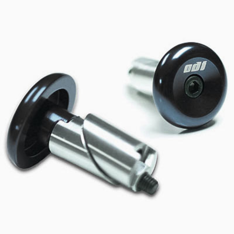 Odi End Plug Aluminum Black Alloy Bar End Plugs Odi Gripstape
