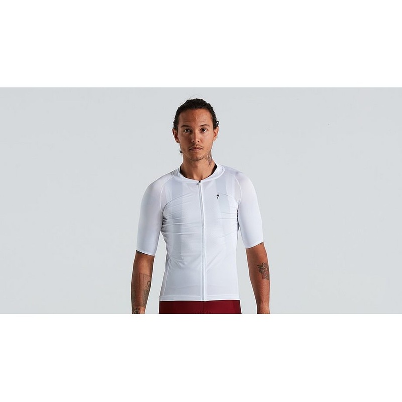 Specialized sl air solid jersey ss men white xs
