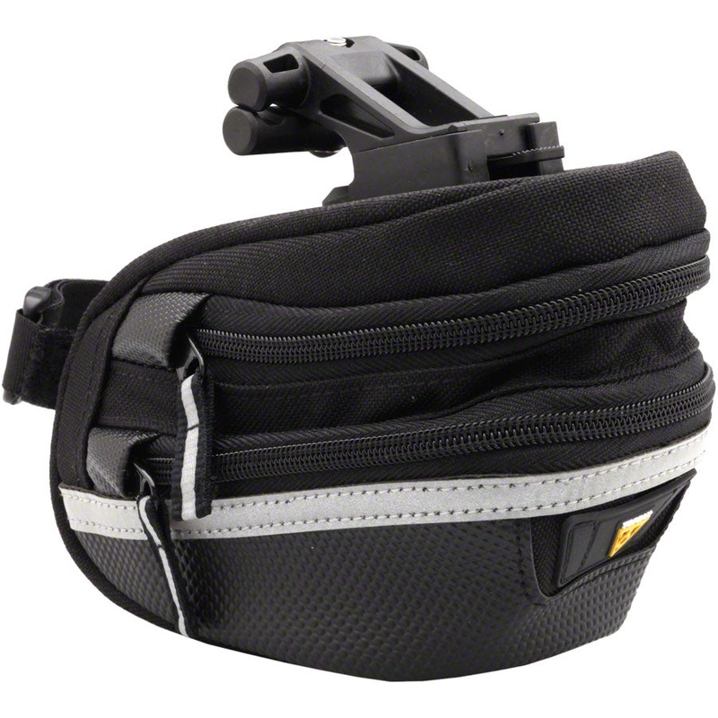 Topeak Survival Wedge Pack II Seat Bag with Tool Kit and Mount Black