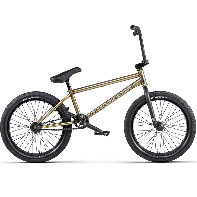 We The People Envy 20.5″TT LSD BMX Bike-Matte Translucent Gold