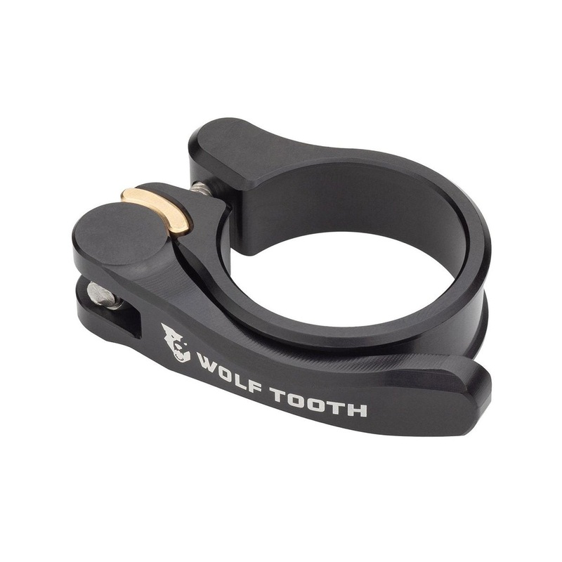 Wolf Tooth Components Quick Release Seatpost Clamp – Black