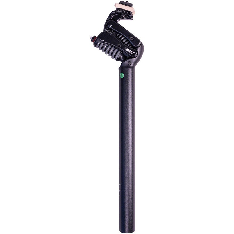 Cirrus Kinekt Suspension Seatpost – Aluminum, 27.2, 350mm, XR- 180-320lb Rider, Black