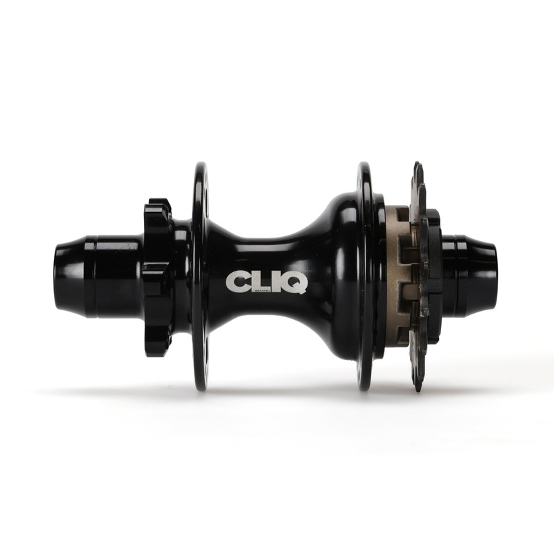 Cliq Finisher BMX Rear Disc Hub-Black-10mm