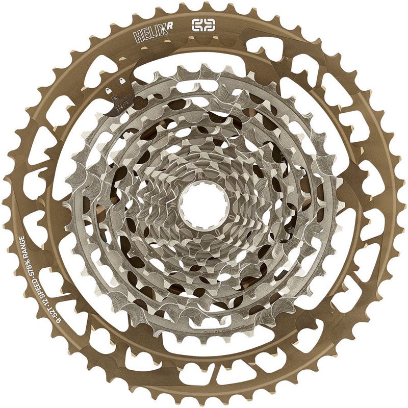 e*thirteen Helix Race Cassette – 12-Speed, 9-52t, Bronze