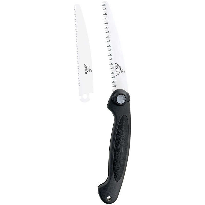 Gerber Exchange-a-blade Saw with 2 Blades – Versatile Cutting Tool for Outdoor Adventures