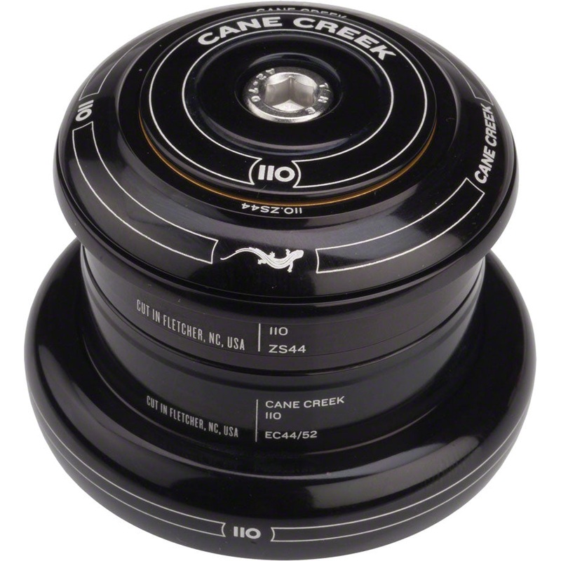 Cane Creek 110 ZS44/28.6 EC44/30 Headset Black Sealed Stainless Bearings