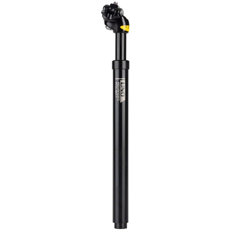 Kalloy Uno Comfort Sus Seatpost 27.2 x 350mm Black