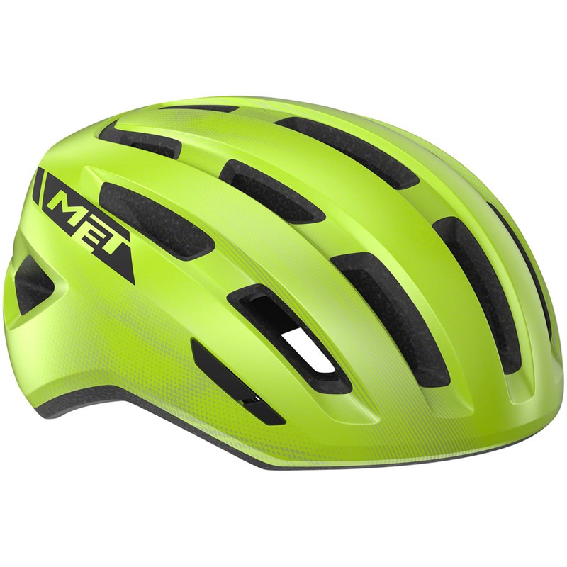 MET Miles MIPS Helmet – Fluorescent Yellow, Glossy, Small/Medium