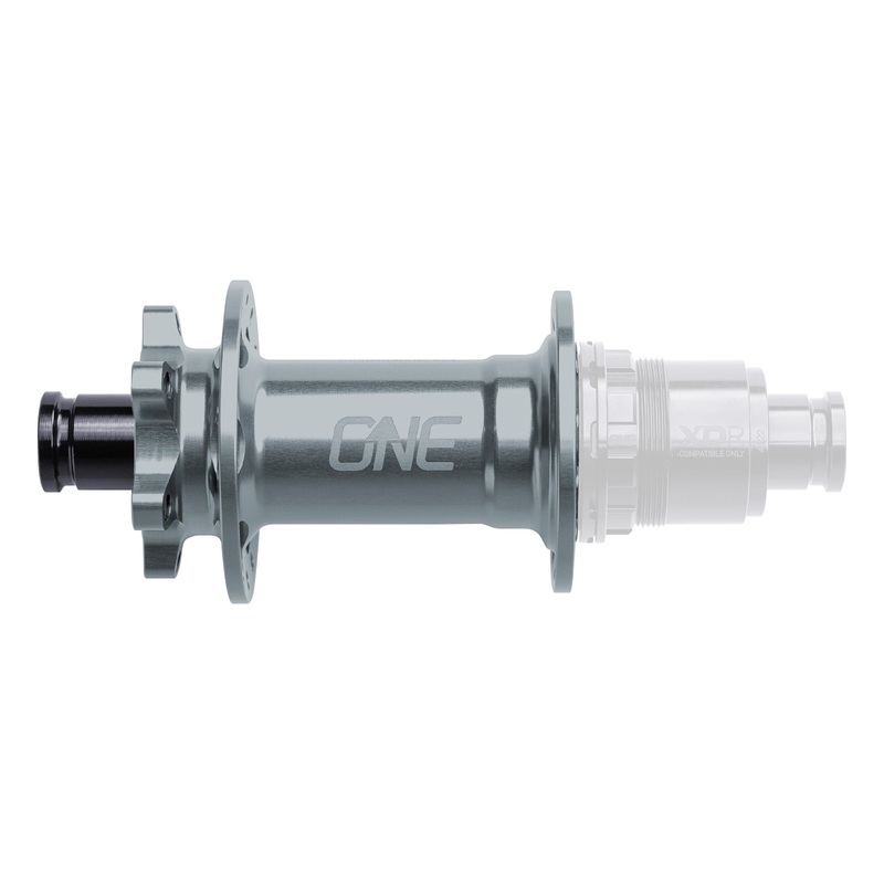 OneUp Components 6B-Disc Rear Hub 12x148mm No FH 28h Gray