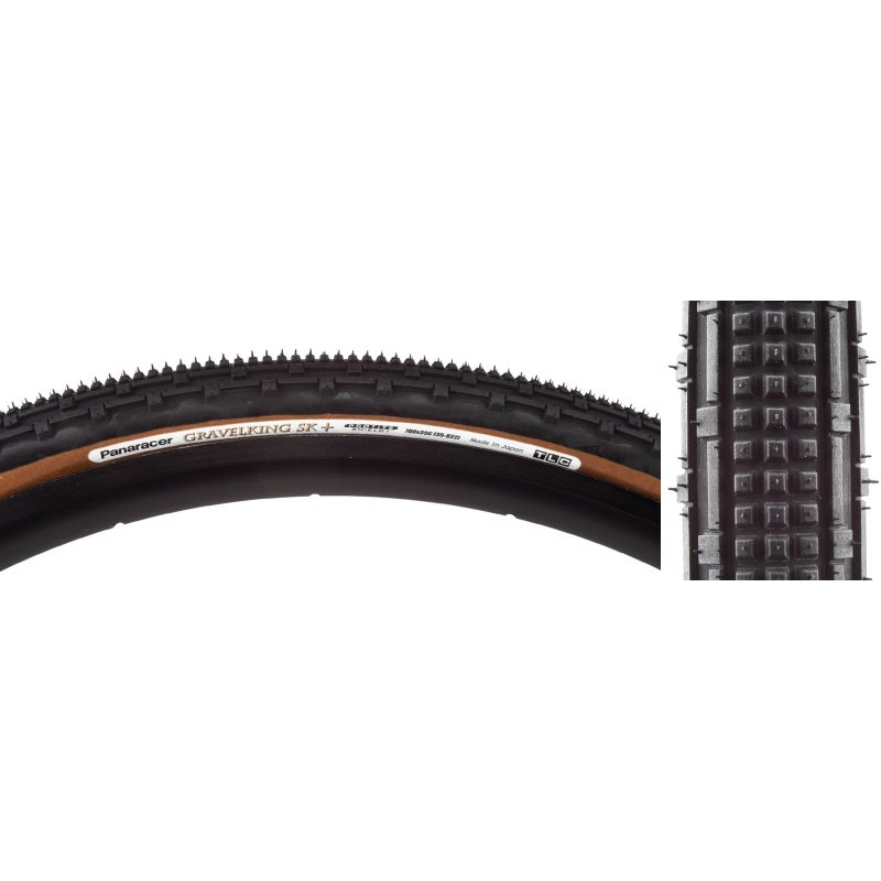 Panaracer GravelKing SK+ 700×35 Tubeless Tire