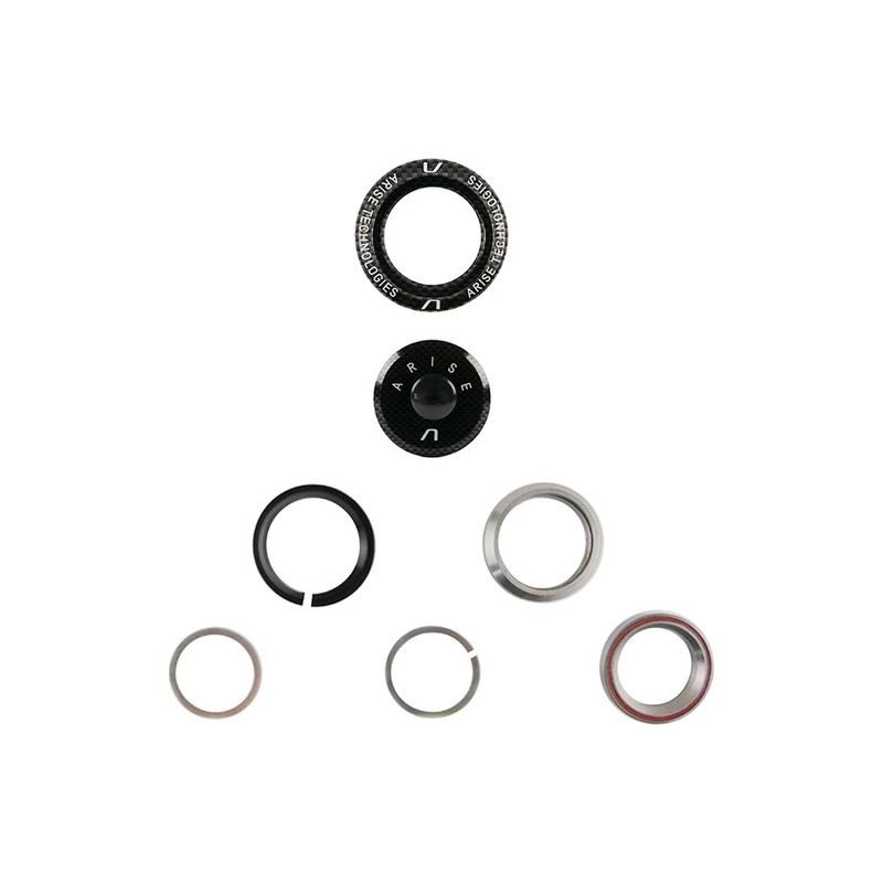 ARISE Crystal 8 1-1/8 Headset Integrated Complete Black
