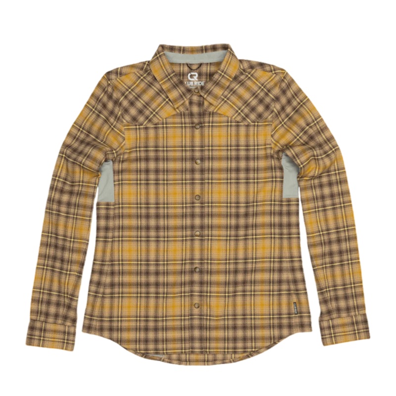 Club Ride Liv’n Flannel Shirt – Womens – Banana Yogurt
