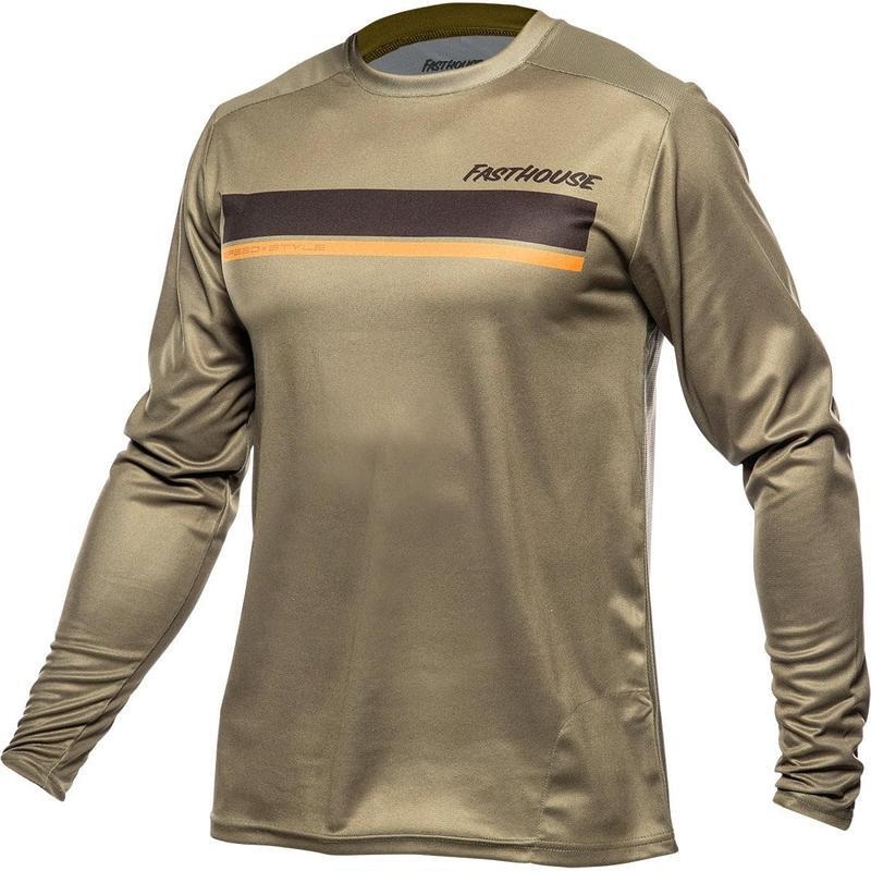 Fasthouse Impakt Cosmos LS Jersey Olive Large