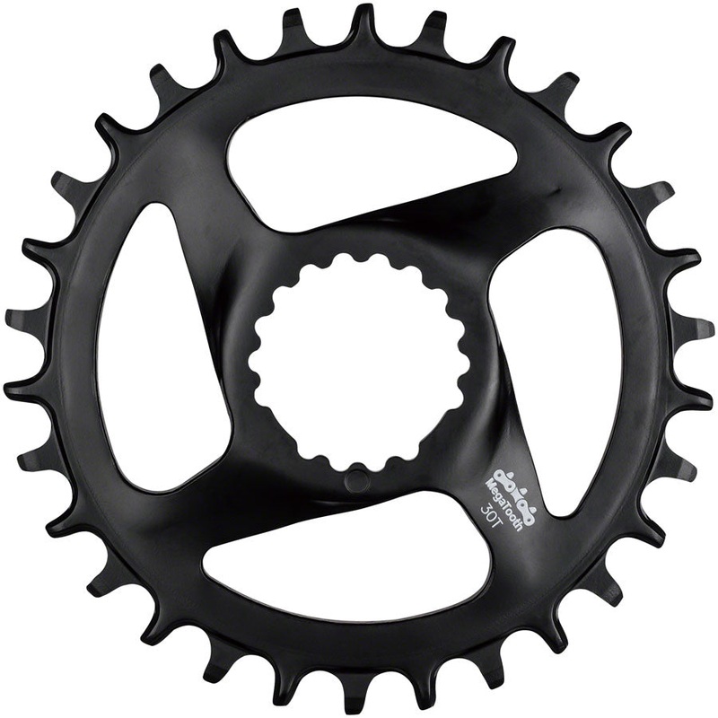 Full Speed Ahead Comet MegaTooth Direct Mount Chainring – 34t FSA Direct Mount For 12-Speed Shimano Hyperglide+ BLK