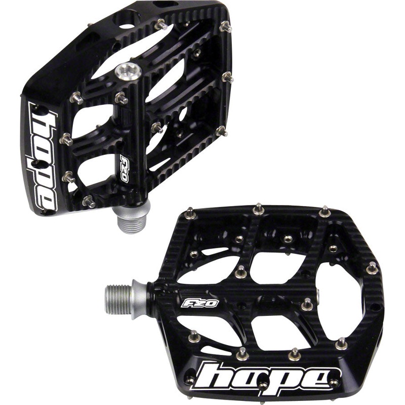Hope F20 Pedals – Platform Aluminum 9/16″ Black