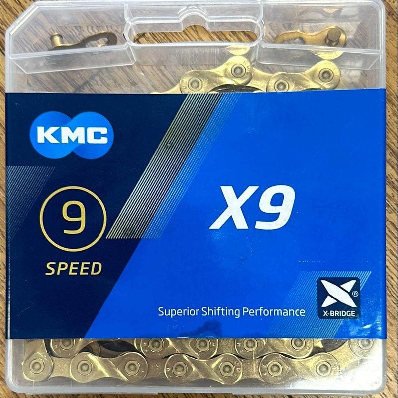 KMC X9 Race Chain Gold
