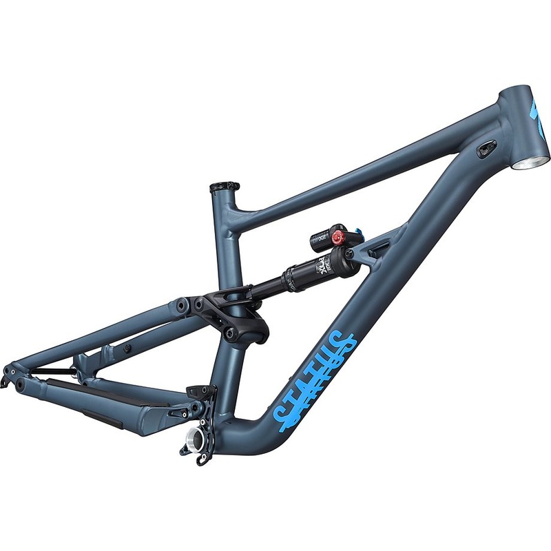Specialized status 160 frm satin cast battleship / sky blue s3