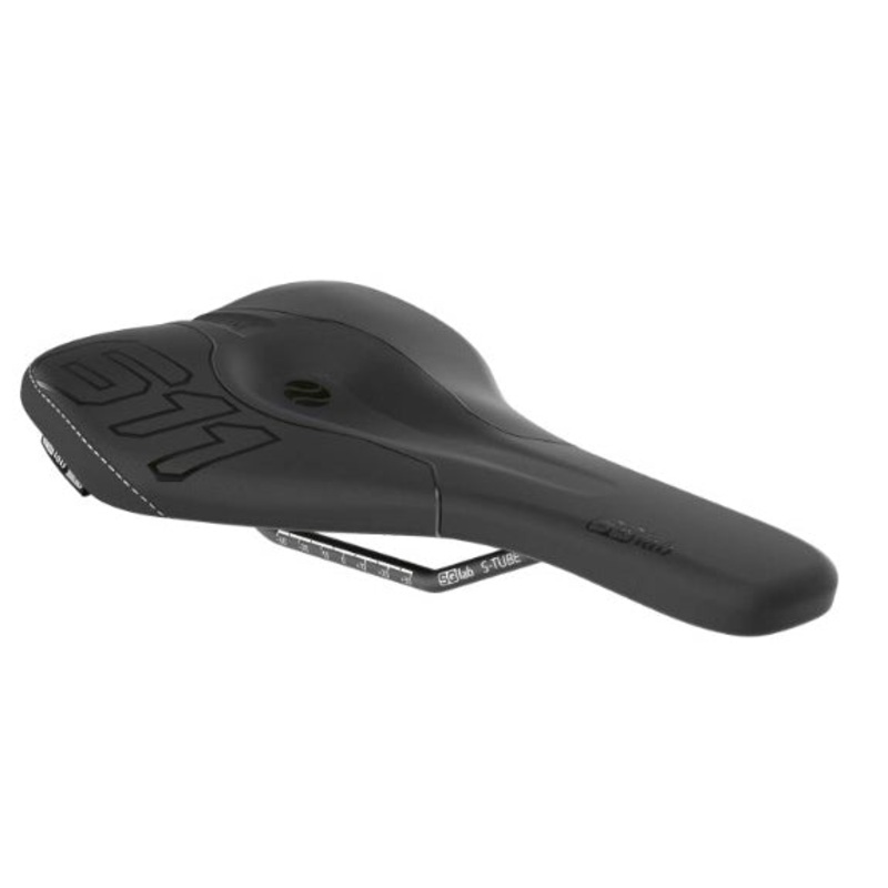 SQlab 611 Ergowave S-Tube rail 140* saddle blk