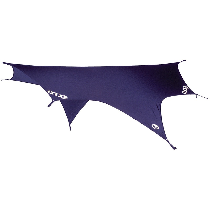 Eno DryFly Rain Tarp  Lightweight, Durable Waterproof Hammock Shelter with 8-Point Guy System, Heavy-Gale Resistance & Compact Footprint