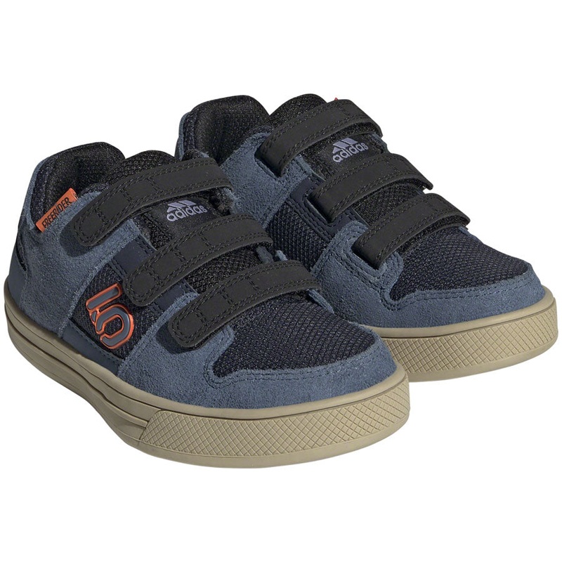 Five Ten Freerider VCS Flat Shoes – Kids Legend Ink/Wonder Steel/Impact Orange 11