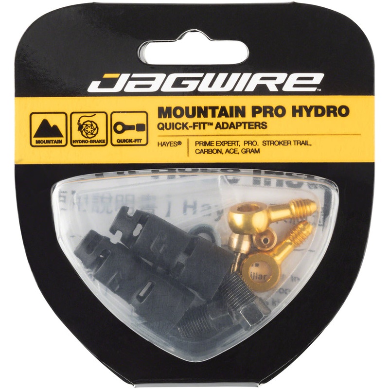 Jagwire Pro Disc Brake Hydraulic Hose Quick-Fit Adaptor for Hayes Prime Expert, Pro, Stroker Trail