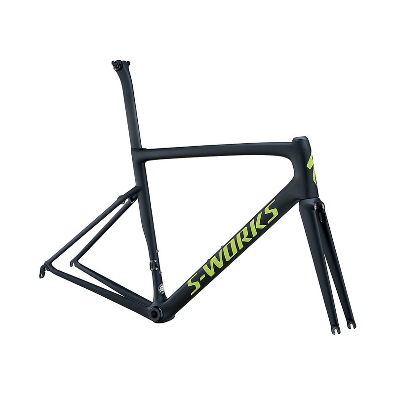 Specialized S-Works tarmac men sl6 frmset monoblack/hyper green reflective/clean 52