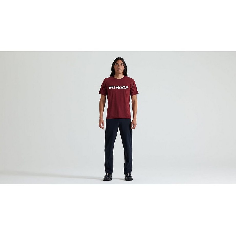 Specialized wordmark tee ss men garnet red md