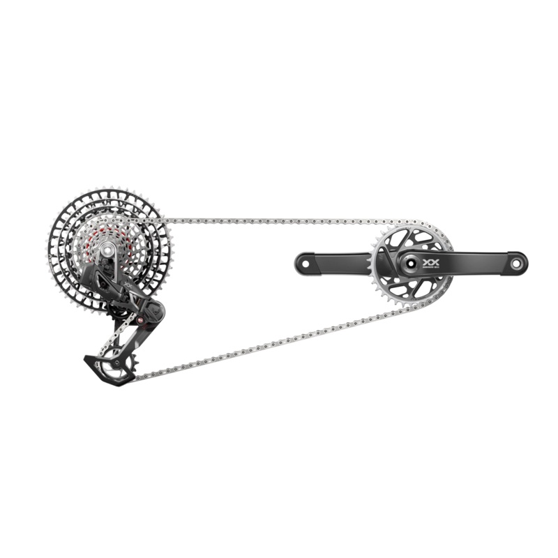 SRAM XX SL T-Type Eagle AXS Transmission Groupset – No Power Meter