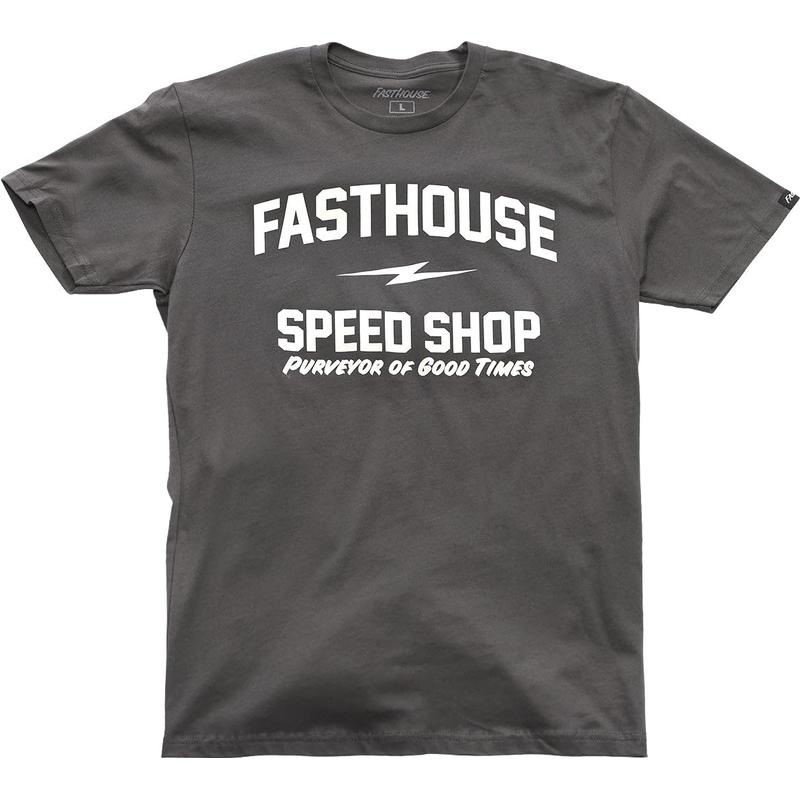Fasthouse Purveyor SS Tee Gunmetal Medium