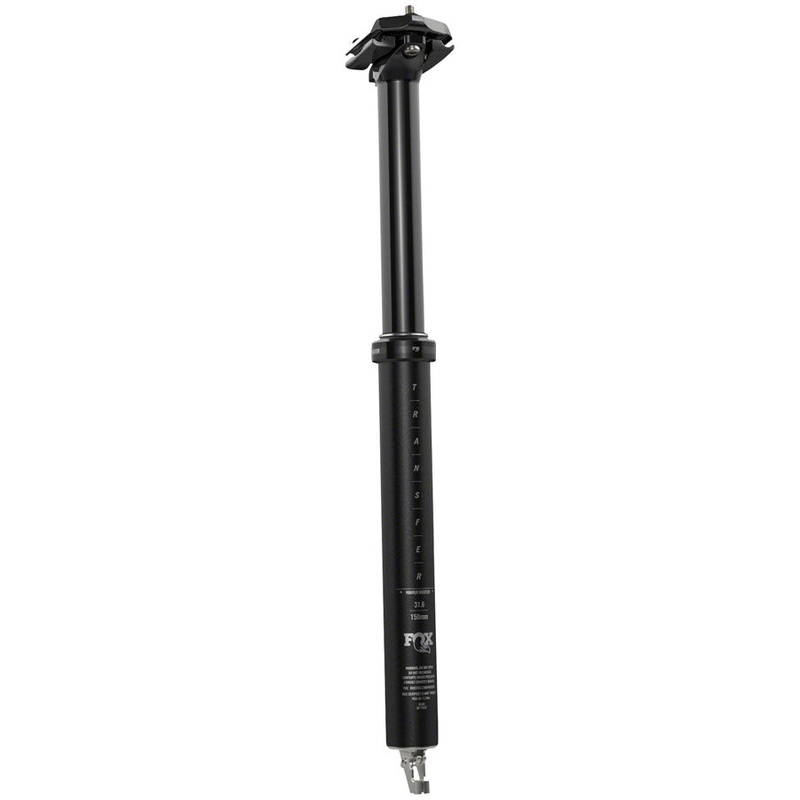 FOX Transfer Performance Elite Dropper Seatpost – 34.9 mm 120 mm Internal Routing Anodized BLK
