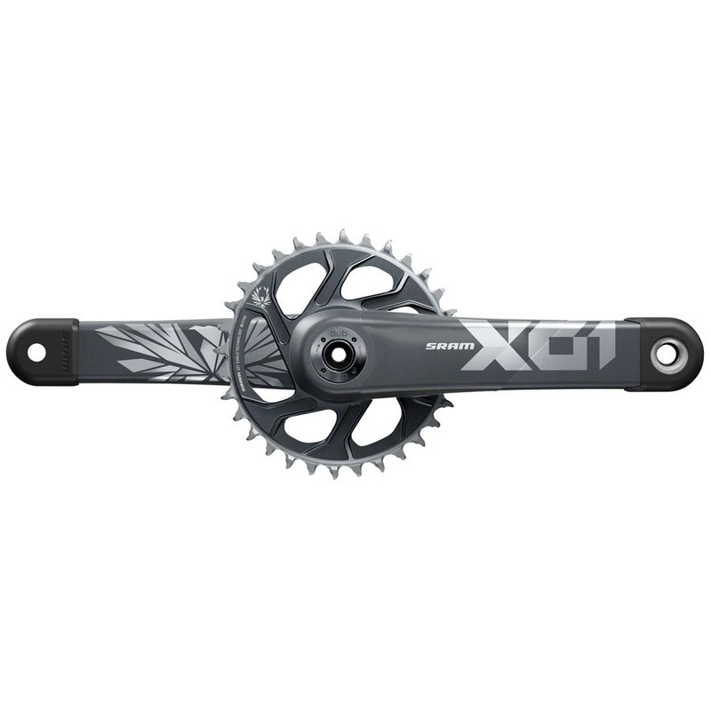 SRAM X01 Eagle SuperBoost+ Crankset – 175mm 12-Speed 32t Direct Mount DUB Spindle Interface Lunar/Polar C2
