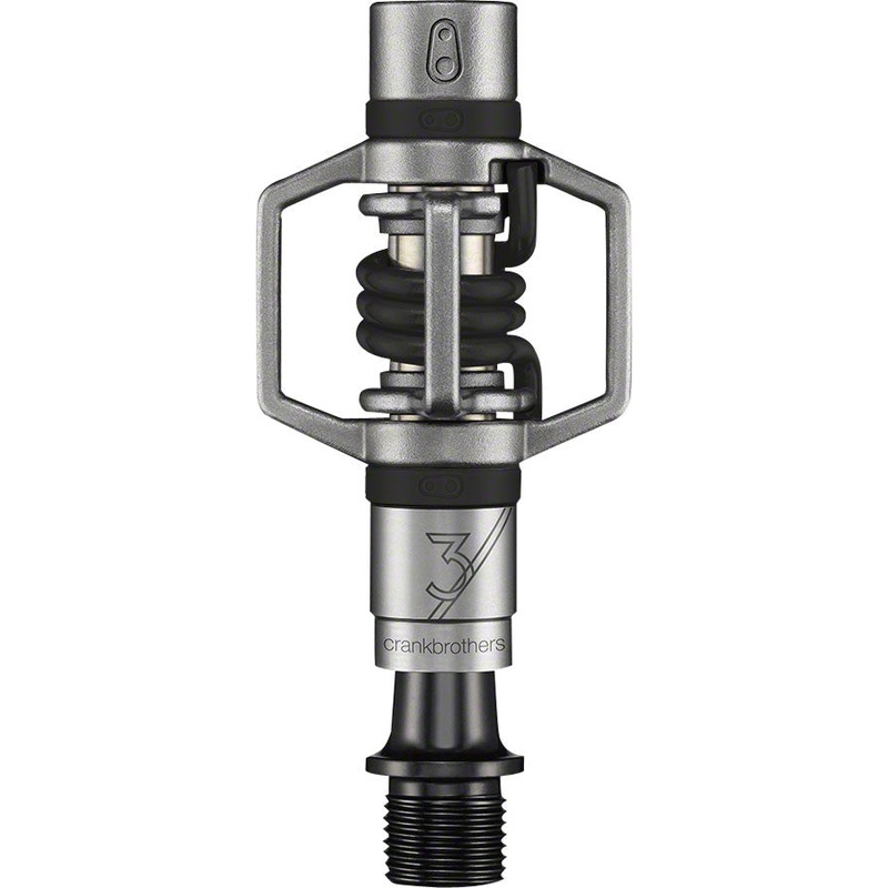 Crank Brothers Egg Beater 3 Pedals – Dual Sided Clipless, 9/16″, Black