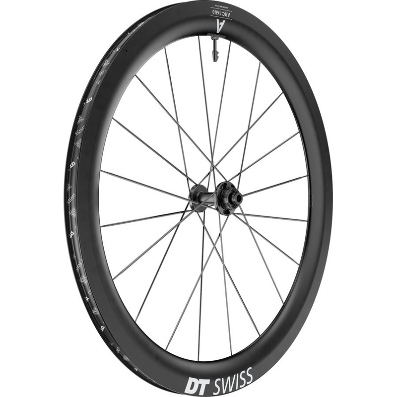 DT Swiss ARC 1400 DiCut 55 Front Wheel – 700, 12 x 100mm, Center-Lock, Black