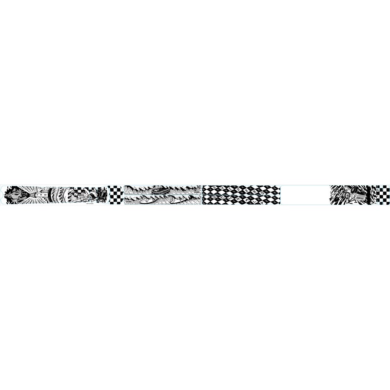 DYEDBRO Frame Protection Surfs Up Black
