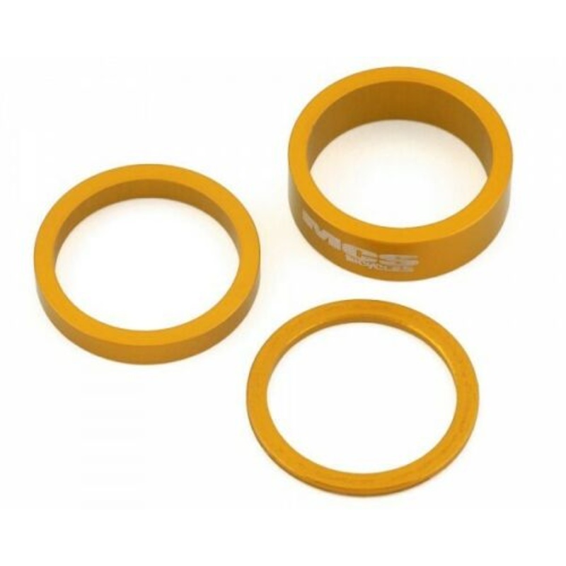 MCS Bicycles Spacer Kit – Gold