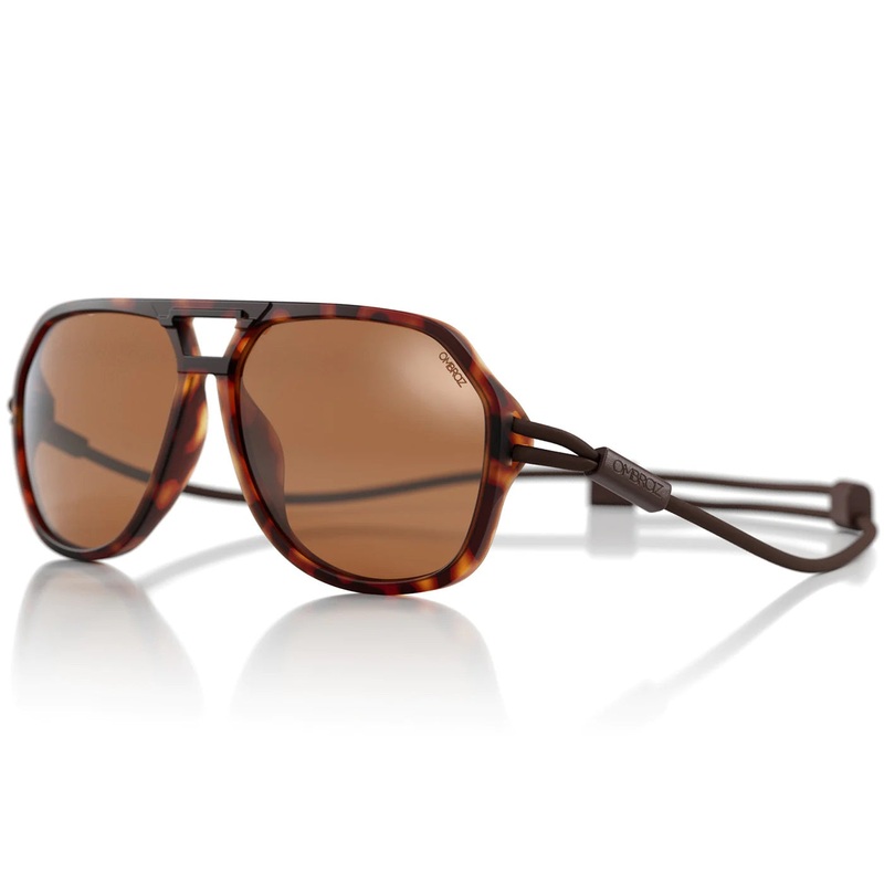 Ombraz Classic Sunglasses – Tortoise – w/ Polarized Brown Lenses Regular
