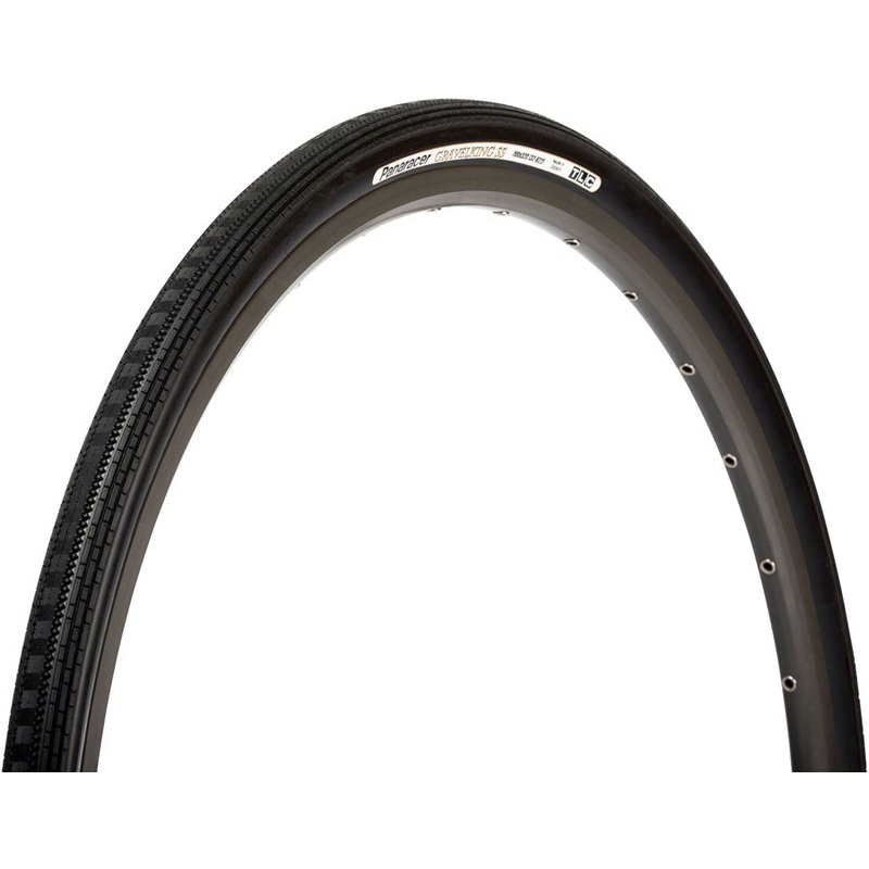 Panaracer GravelKing SS Plus Tire – 700 x 32 Tubeless Folding BLK ProTite Protection
