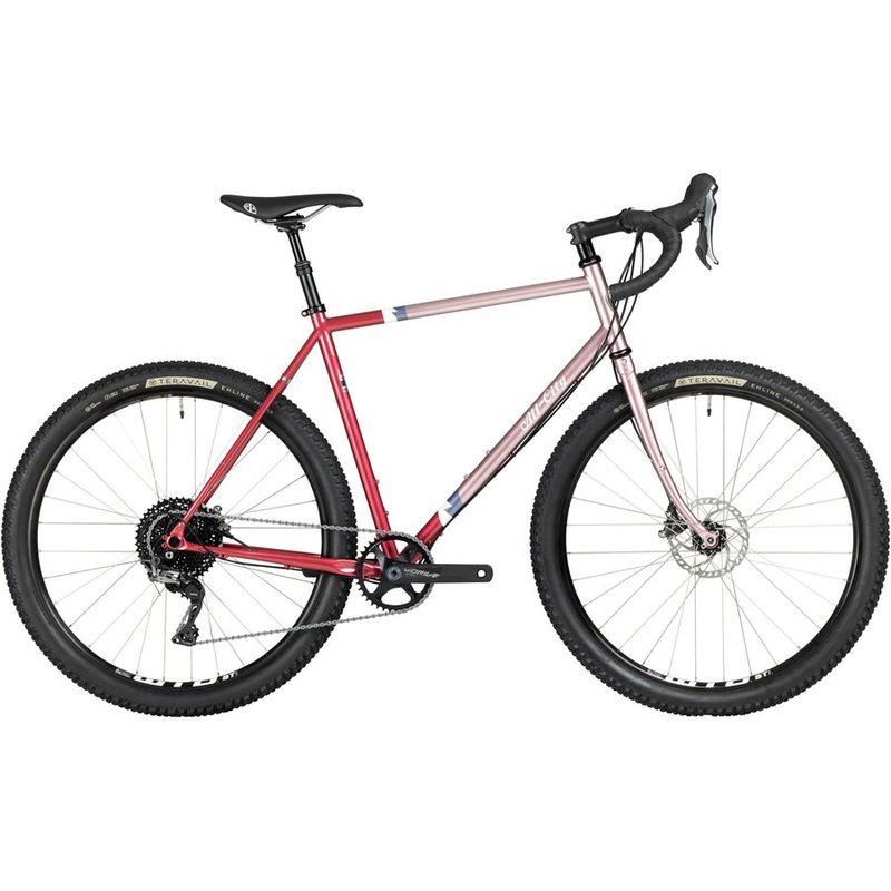 All-City Gorilla Monsoon Bike – 650b Steel GRX Hotberry Rhubarb 61cm