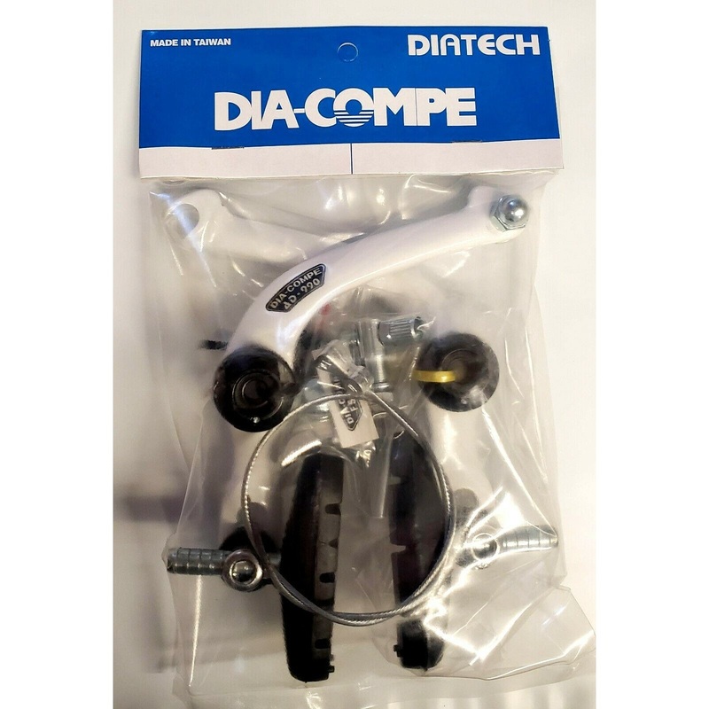 Dia-Compe AD-990 BMX U-Brake – w/ FS-990 conversion – Front or Rear – White