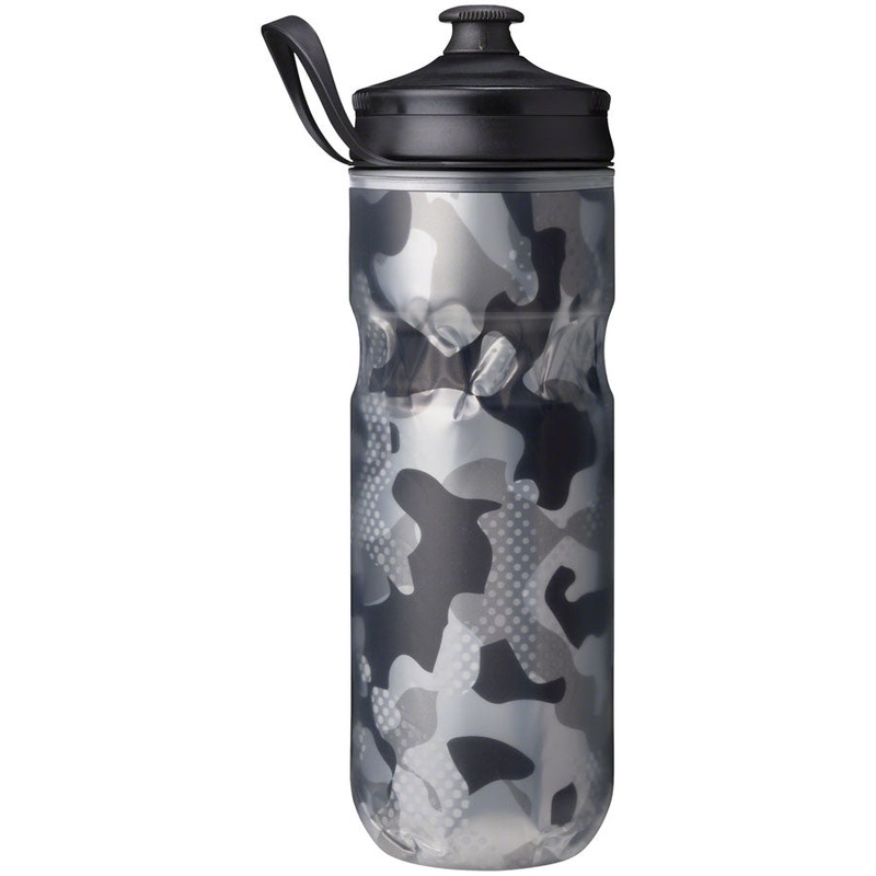 Hydrapak Polar Sport Contender Insulated Water Bottle – 20oz Black