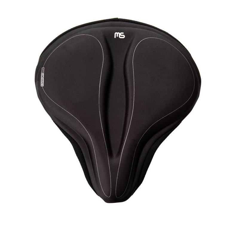 Megasoft Cruiser Gel Saddle Cover Seat Cover 269 x 279mm Black